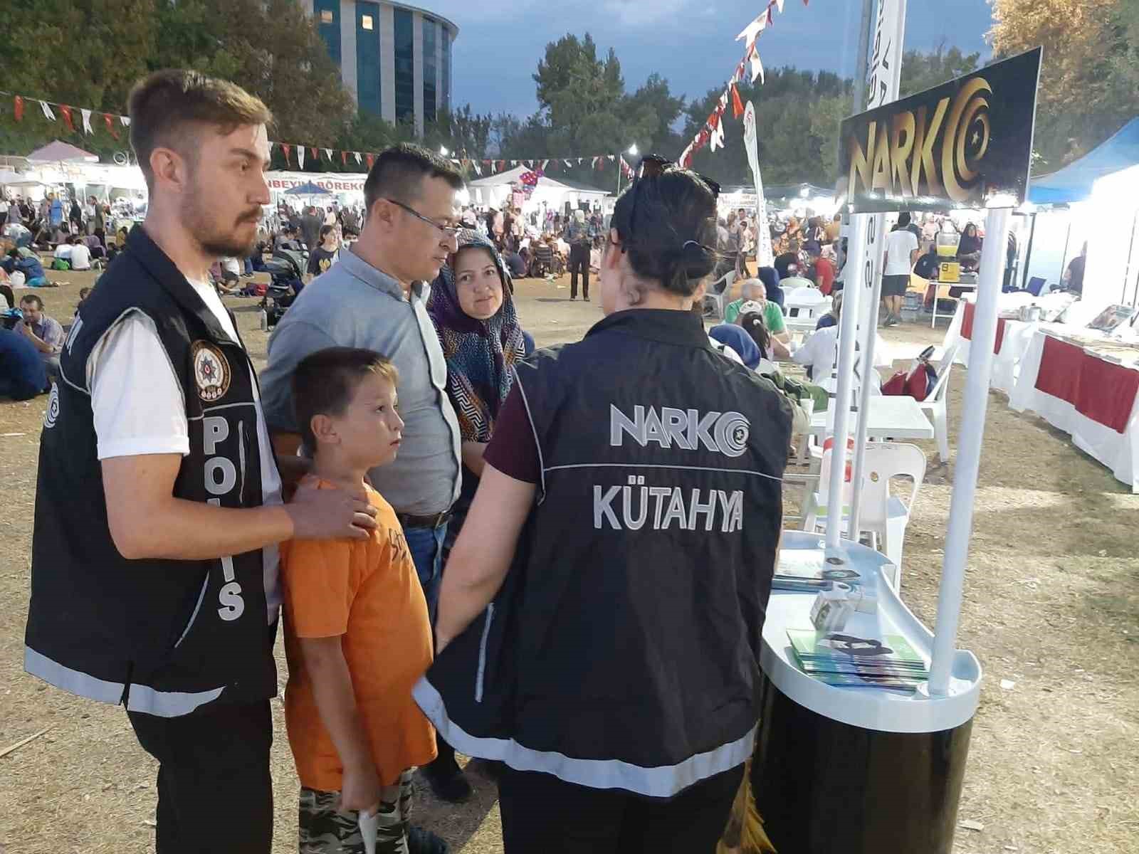 Simav Turizm ve Ticaret Panayırında Narko Nokta etkinliği
