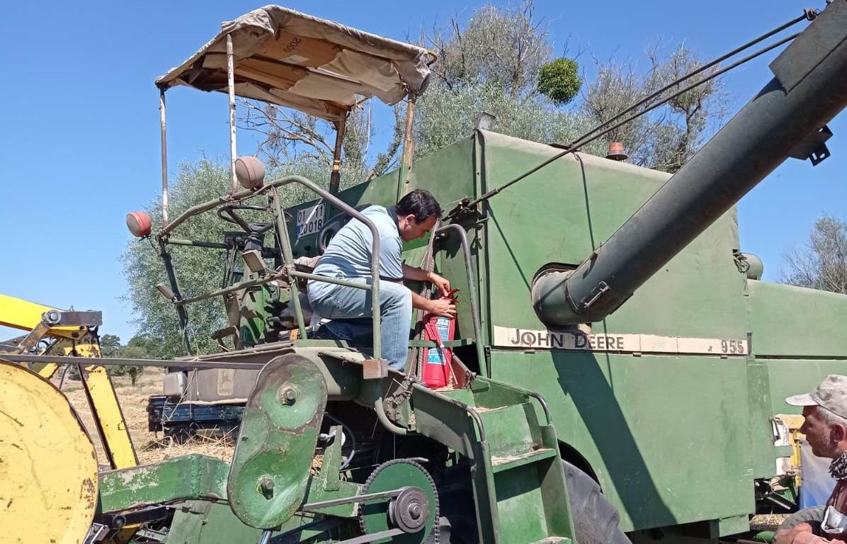 Simav İlçe Tarım Müdürlüğü biçerdöver kontrollerine devam ediyor