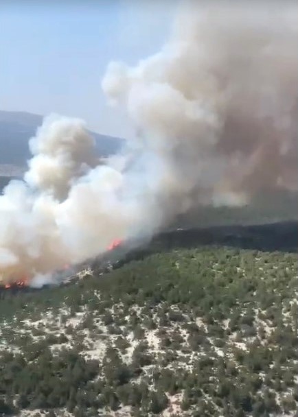 Kütahya’daki orman yangını tamamen kontrol altına alındı