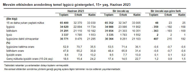 Son Dakika: Türkiye'deki işsiz sayısı 3 milyon 337 bine yükseldi