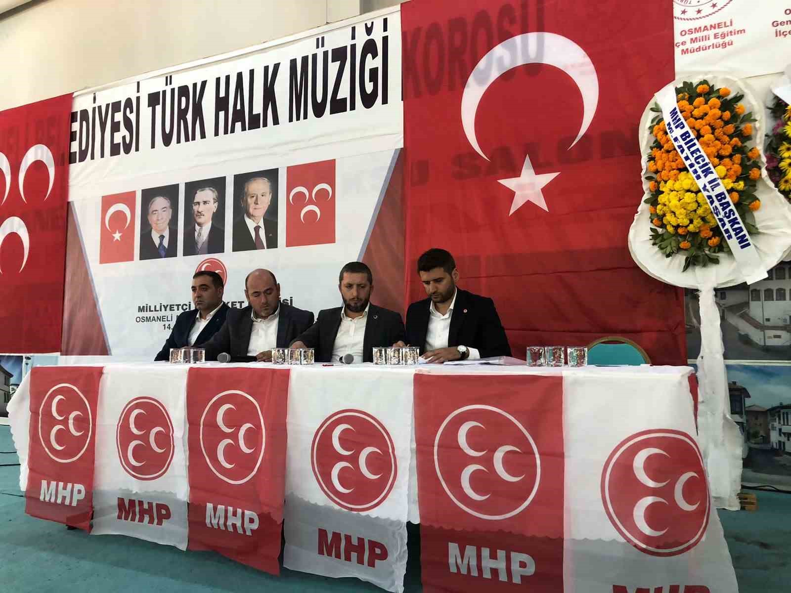 MHP Osmaneli ilçe kongresi yapıldı