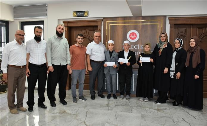 Bilecik Kur’an-ı Kerimi Yüzünden Güzel Okuma Yarışması düzenlendi