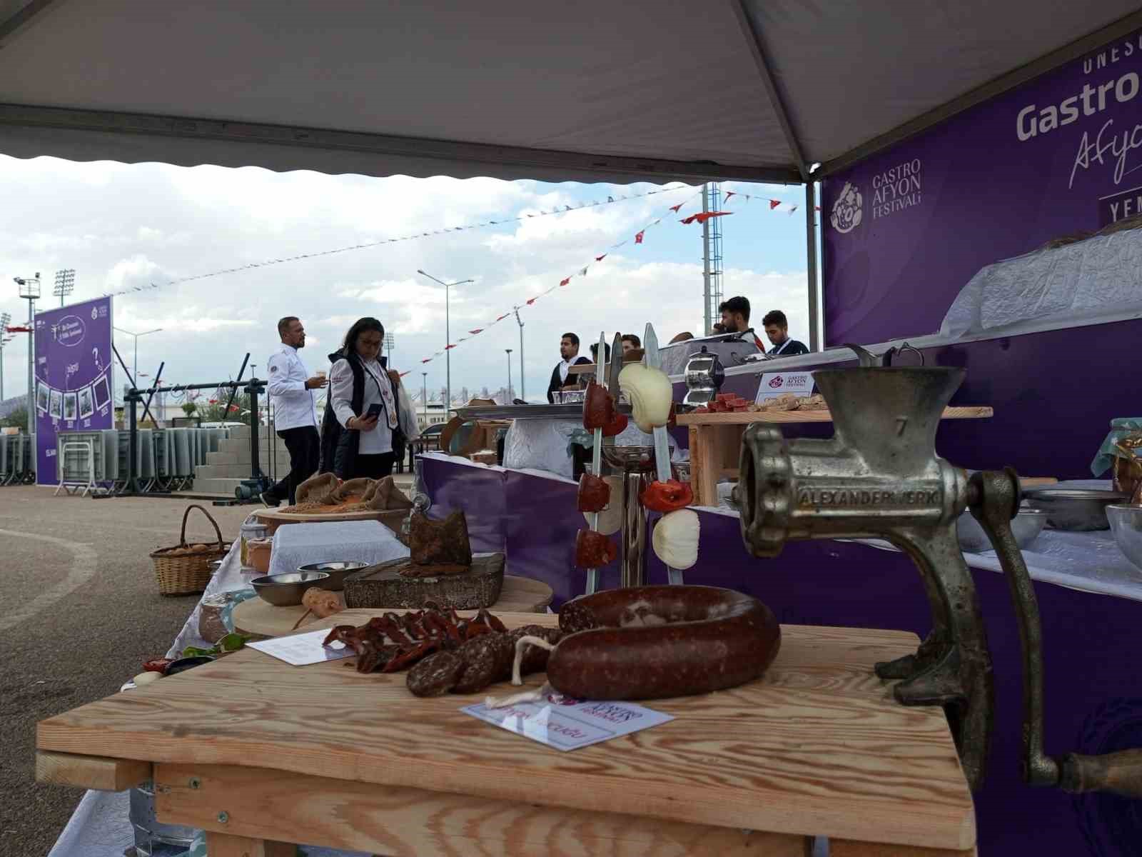 En lezzetli festival Afyonkarahisar’da başladı