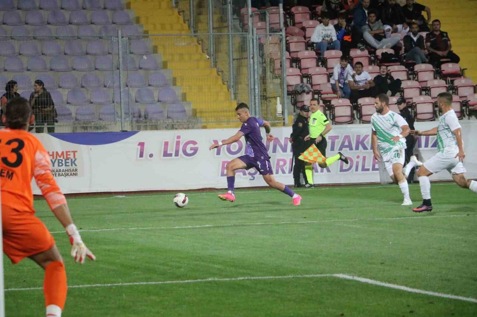 TFF 2. Lig: Afyonspor:1 - Kırşehir Futbol:1