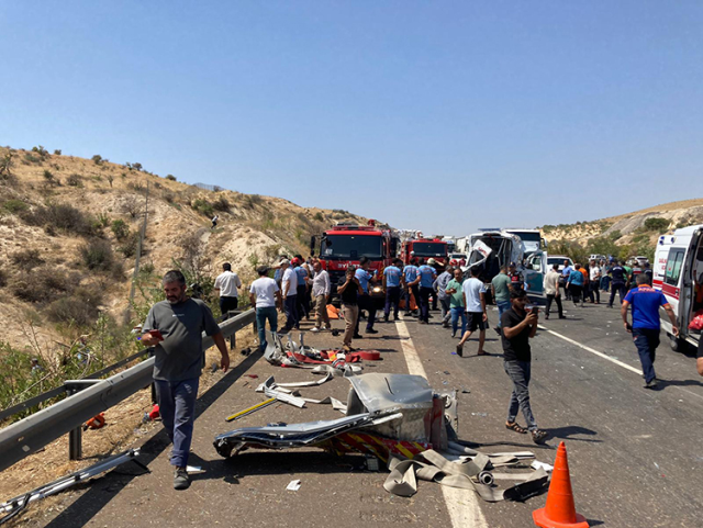 Gaziantep'te 16 kişinin hayatını kaybettiği trafik kazasında otobüs şoförüne 16 yıl 8 ay hapis cezası
