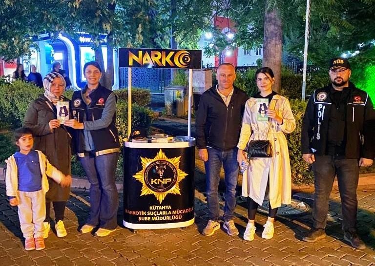 Tavşanlı’da Leblebi ve Kömür Festivalinde Narko Nokta Etkinliği