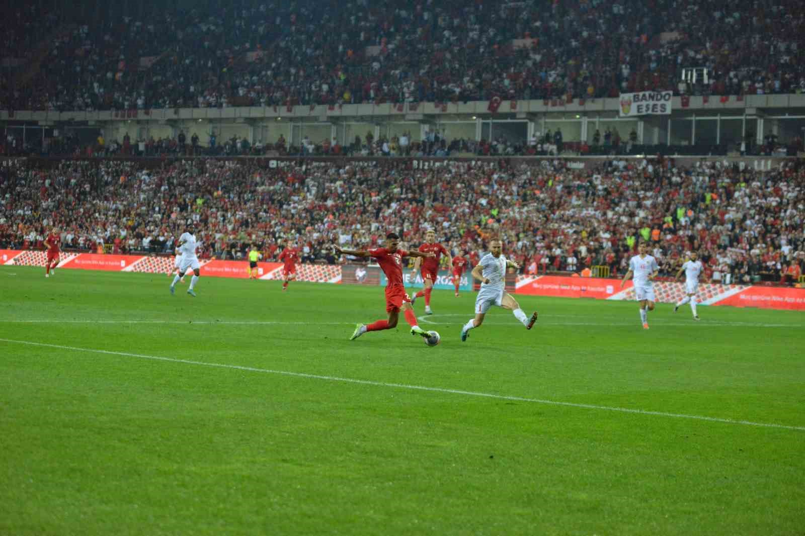 2024 Avrupa Şampiyonası Elemeleri: Türkiye: 0 - Ermenistan: 0 (İlk yarı)