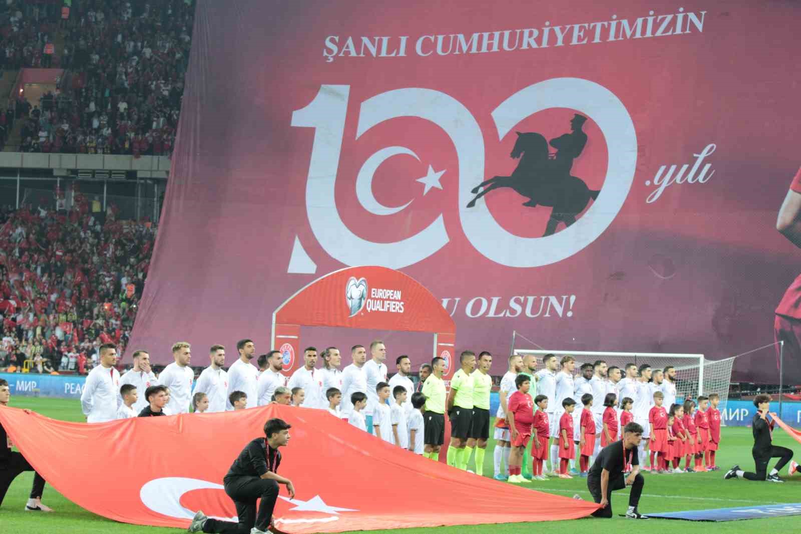 2024 Avrupa Şampiyonası Elemeleri: Türkiye: 0 - Ermenistan: 0 (İlk yarı)