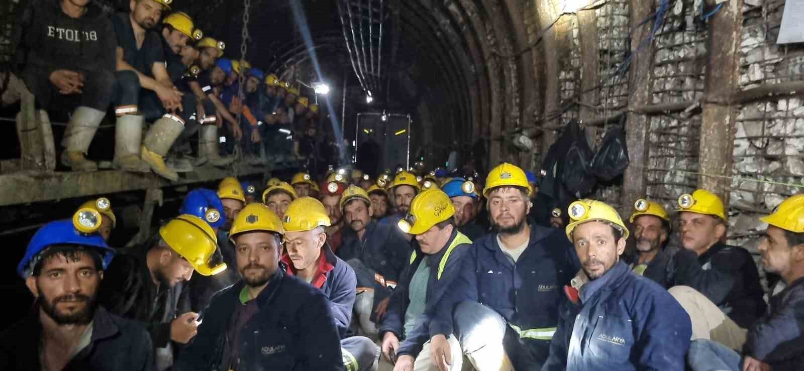 Maden işçilerinin yer altındaki eylemi 4’üncü gününde 190 kişi ile devam ediyor