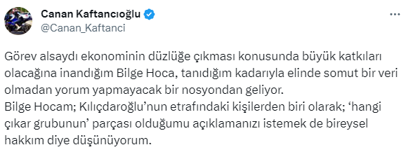 İYİ Partili Bilge Yılmaz'ın Kılıçdaroğlu ve çevresi hakkında söyledikleri, Kaftancıoğlu'nu kızdırdı