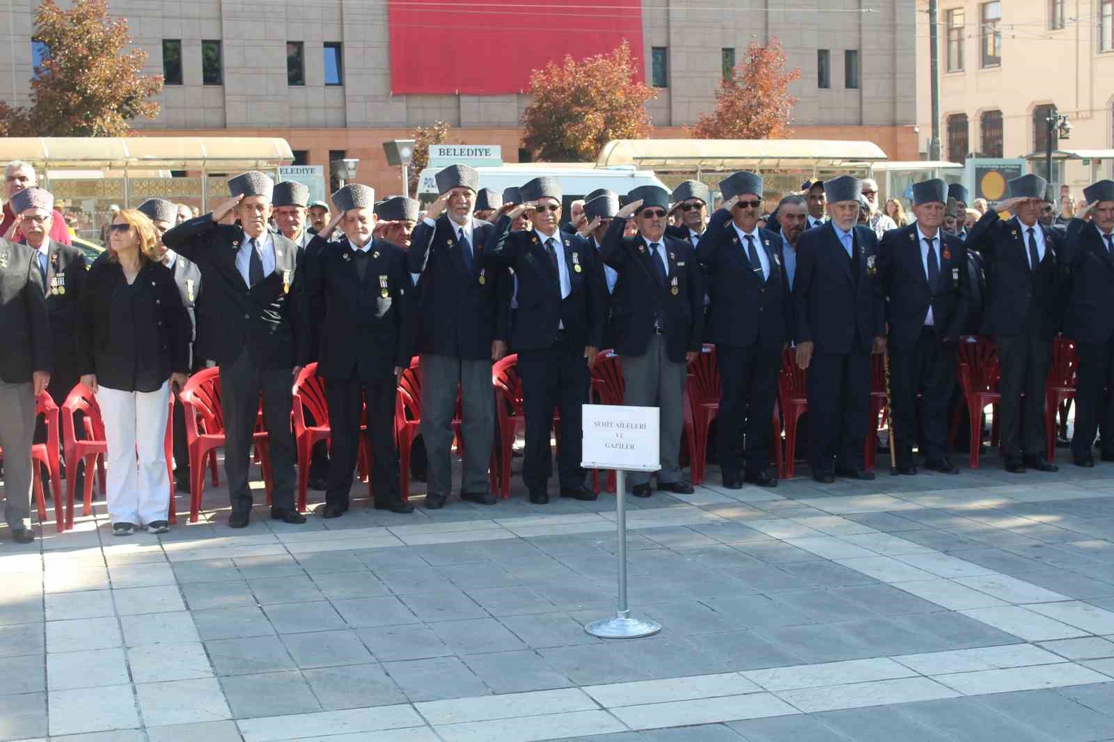 Eskişehir’de 19 Eylül Gaziler Günü anma töreni