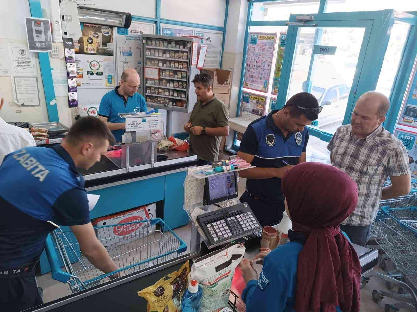 Emet Belediyesinin market denetimleri sürüyor