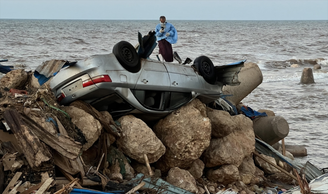 Libya'da sel felaketinin vurduğu bölgelerde OHAL ilan edildi
