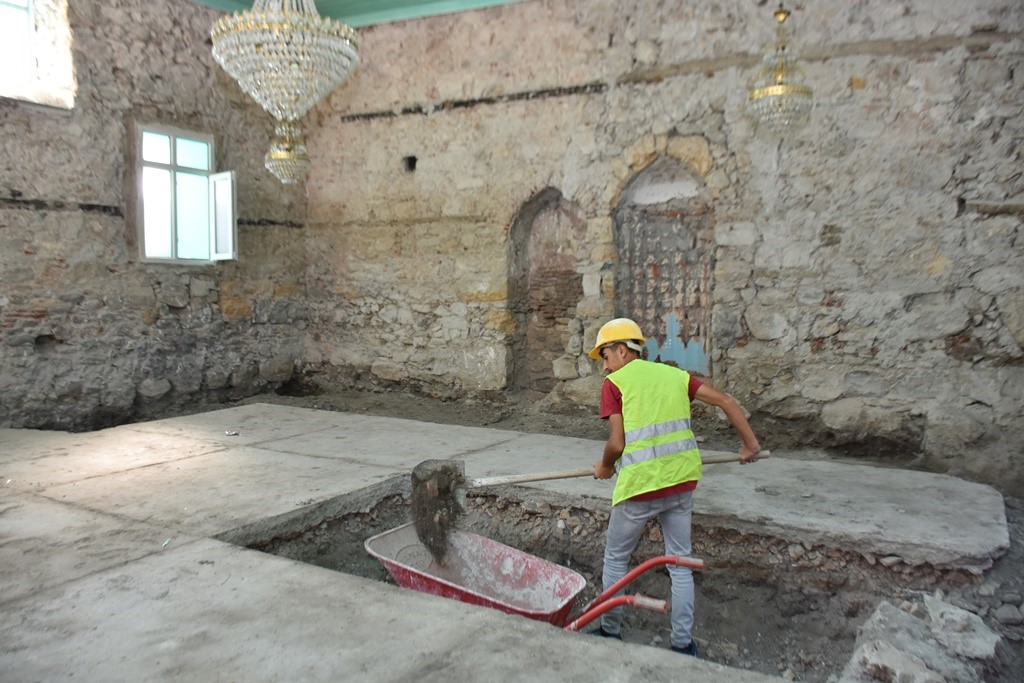 İnönü’deki Şeyh Kuddusi Cami’nin 2’inci etap restore çalışmaları başladı