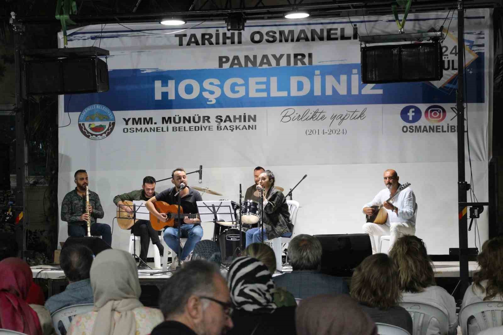 Osmaneli Panayırı renkli görüntülere ev sahipliği yapmaya devam ediyor