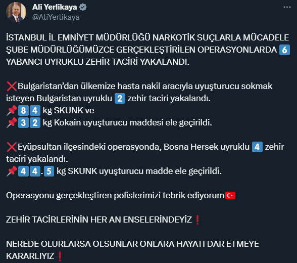 Bulgaristan'dan Türkiye'ye ambulansla uyuşturucu getirdiler! Ekipler İstanbul'da tepelerine bindi