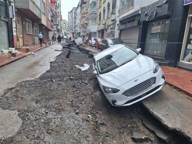 Selin vurduğu Samsun'dan gelen görüntüler yaşanan felaketin vahametini gözler önüne serdi