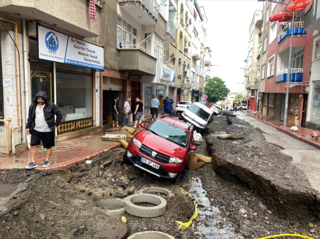 Selin vurduğu Samsun'dan gelen görüntüler yaşanan felaketin vahametini gözler önüne serdi