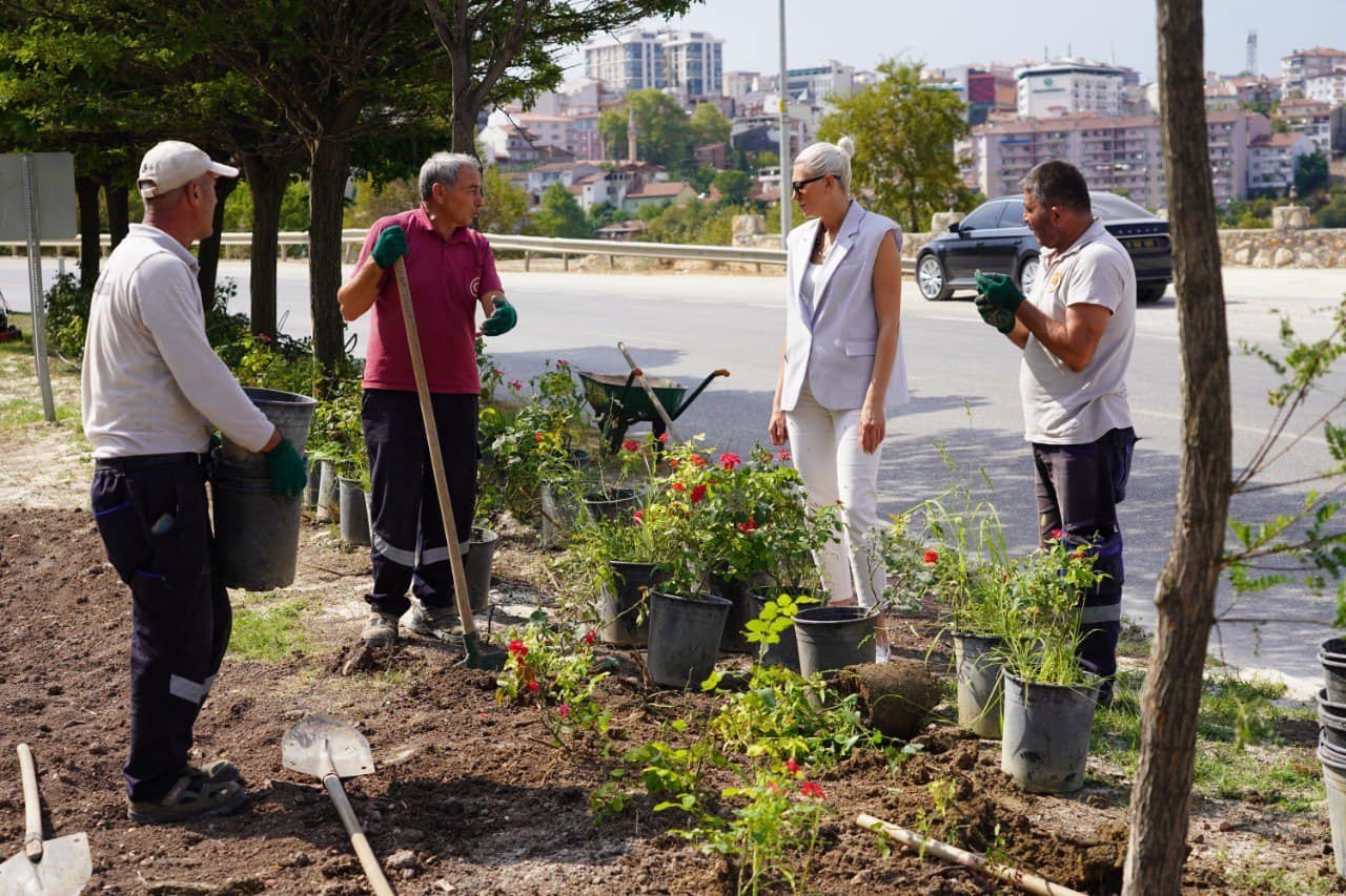 Başkan Subaşı, peyzaj çalışmalarını yerinde inceledi