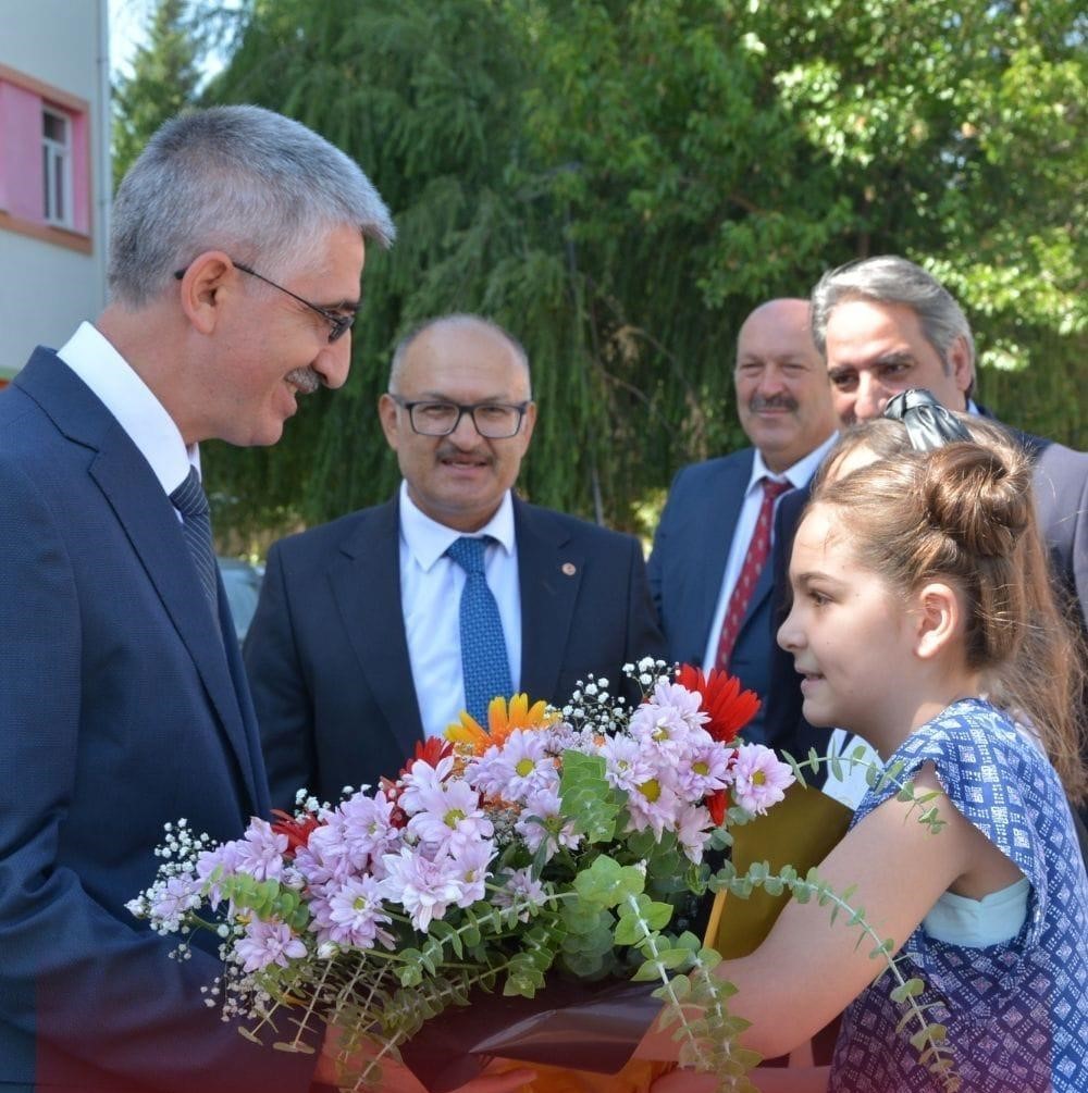 Milli Eğitim Bakan Yardımcısı Dr. Yılmaz Gediz’i ziyaret etti