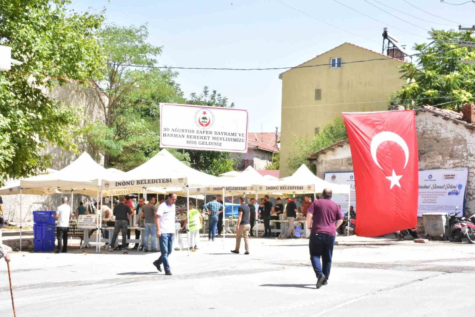 İnönü İsmetpaşa Mahalle Derneğinden harman ve bereket mevlidi