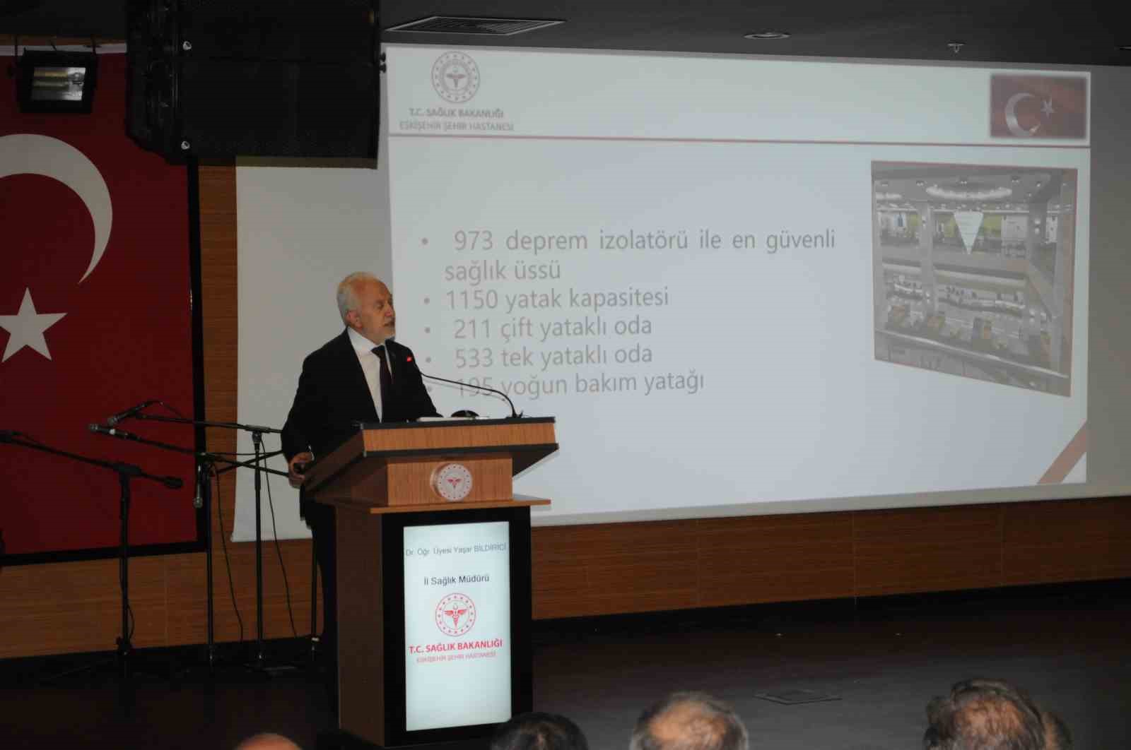 Eskişehir Şehir Hastanesi’nin 5’inci kuruluş yıldönümü kutlandı