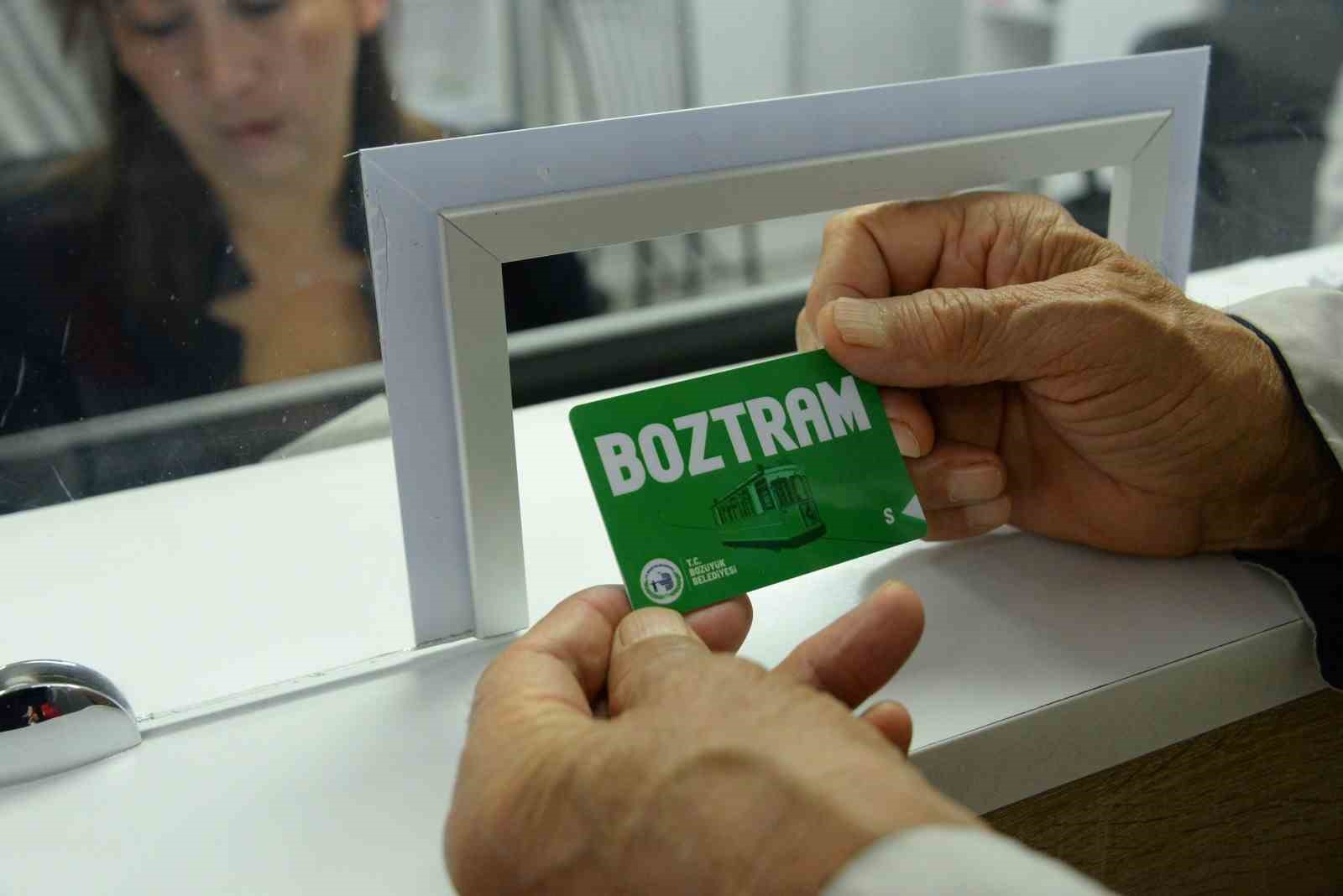 BOZTRAM kartları için başvurular başladı