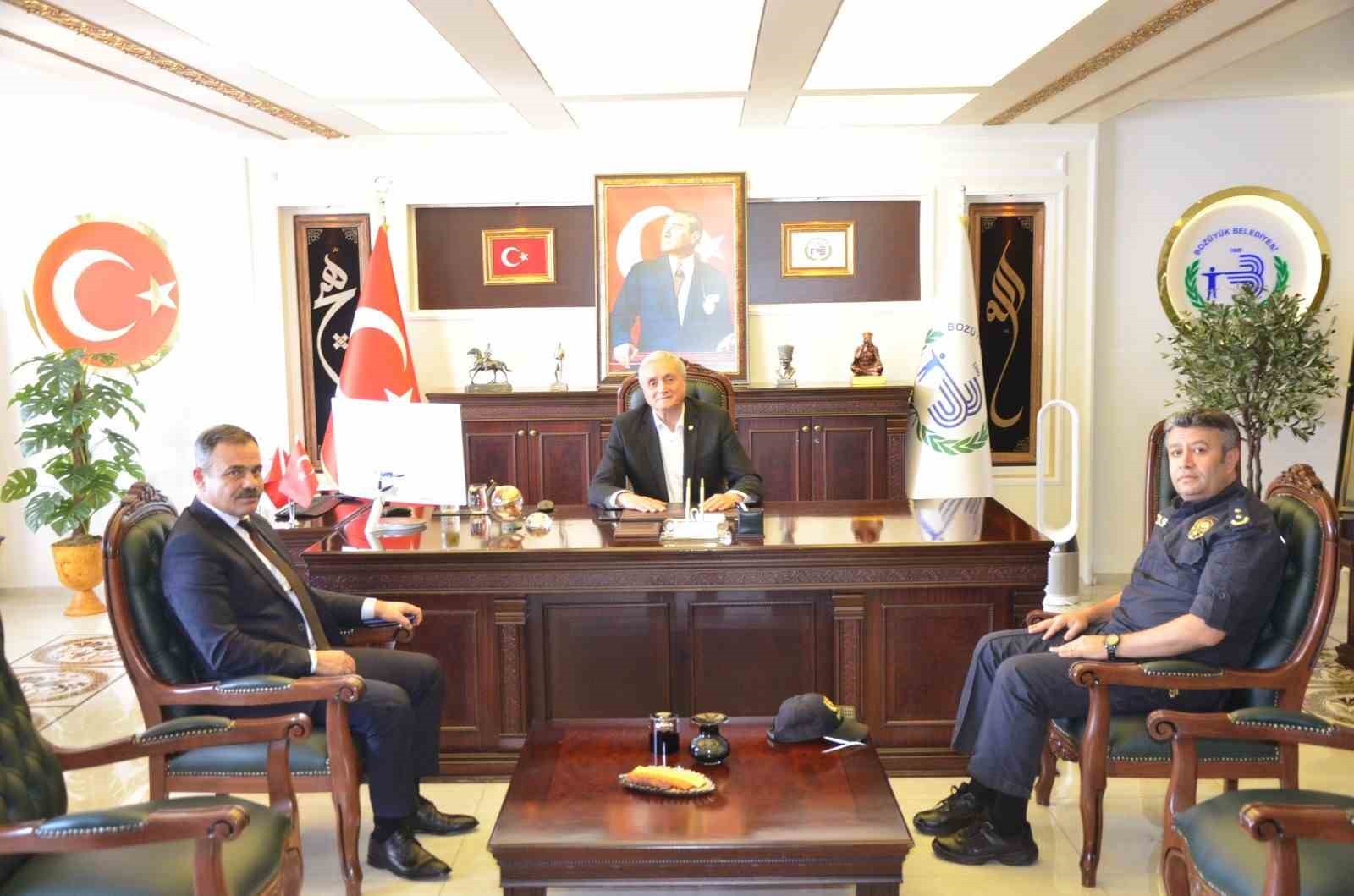 Başkan Bakkalcıoğlu İl Emniyet Müdürü Kalaycı ile bir araya geldi