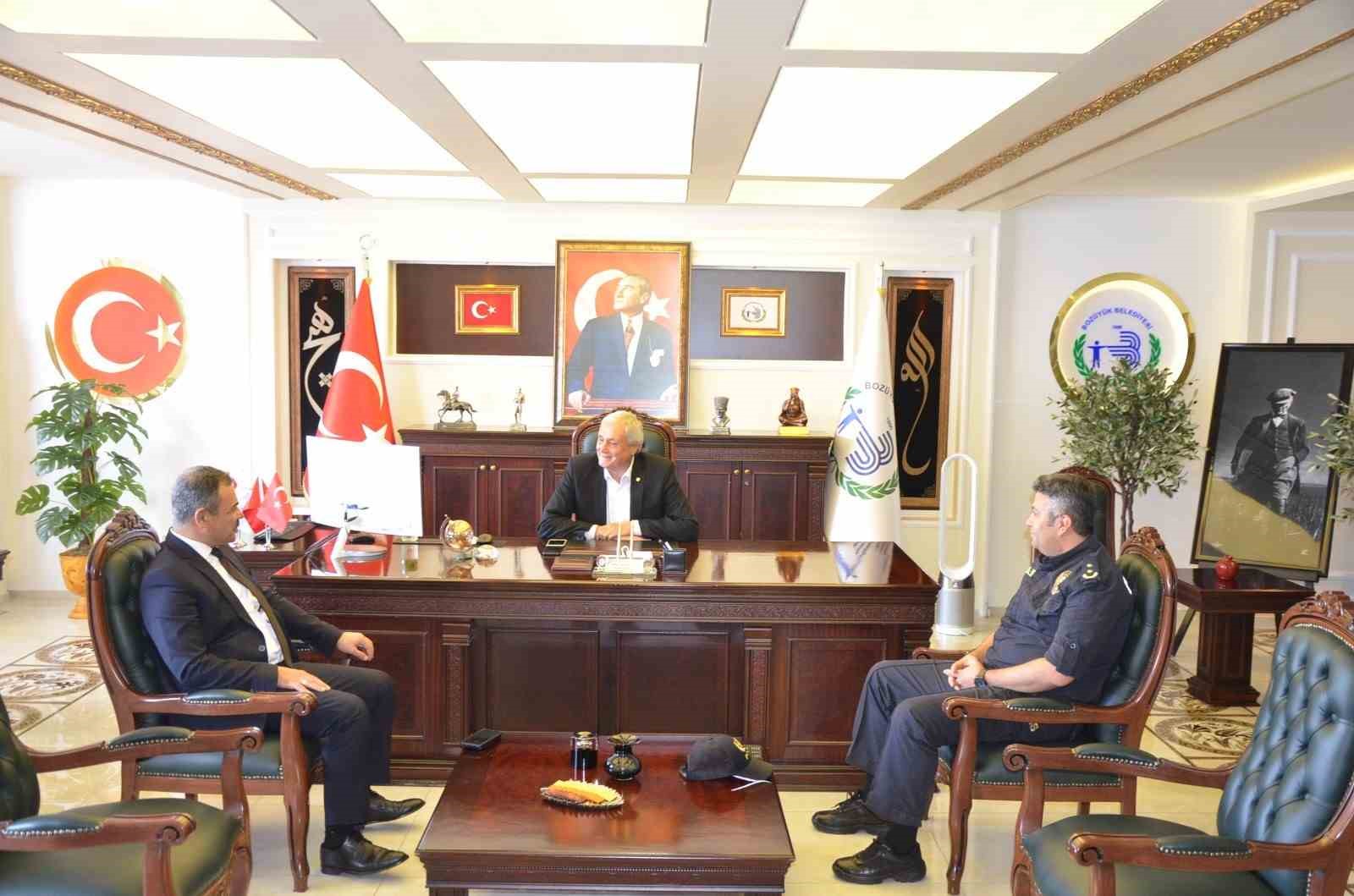 Başkan Bakkalcıoğlu İl Emniyet Müdürü Kalaycı ile bir araya geldi