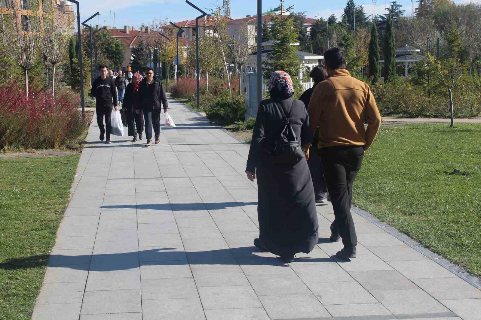 Okulların birinci ara tatil dönemi Millet Bahçesi’ni şenlendirdi