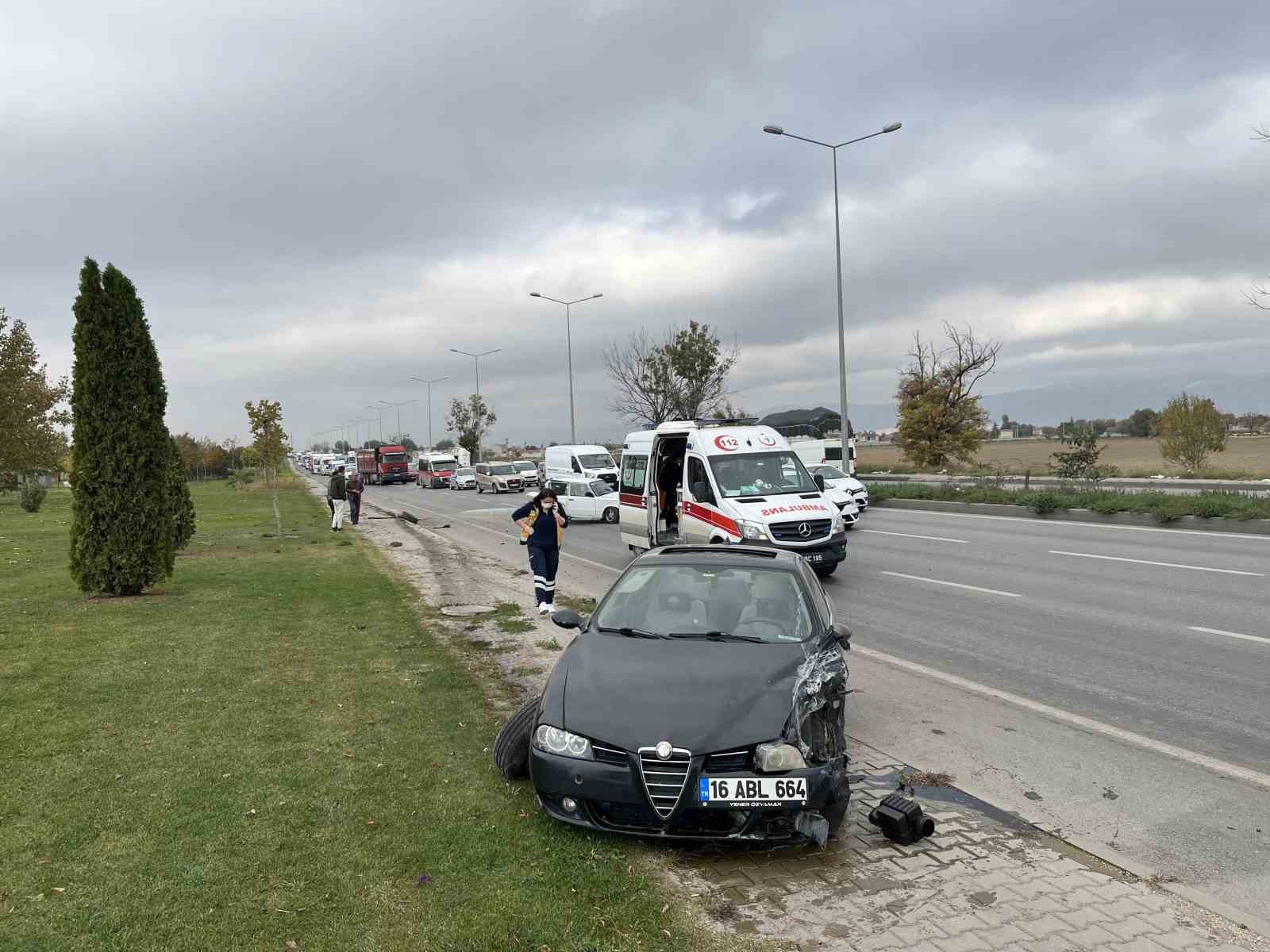 Feci kazada şans eseri yaralanan olmadı