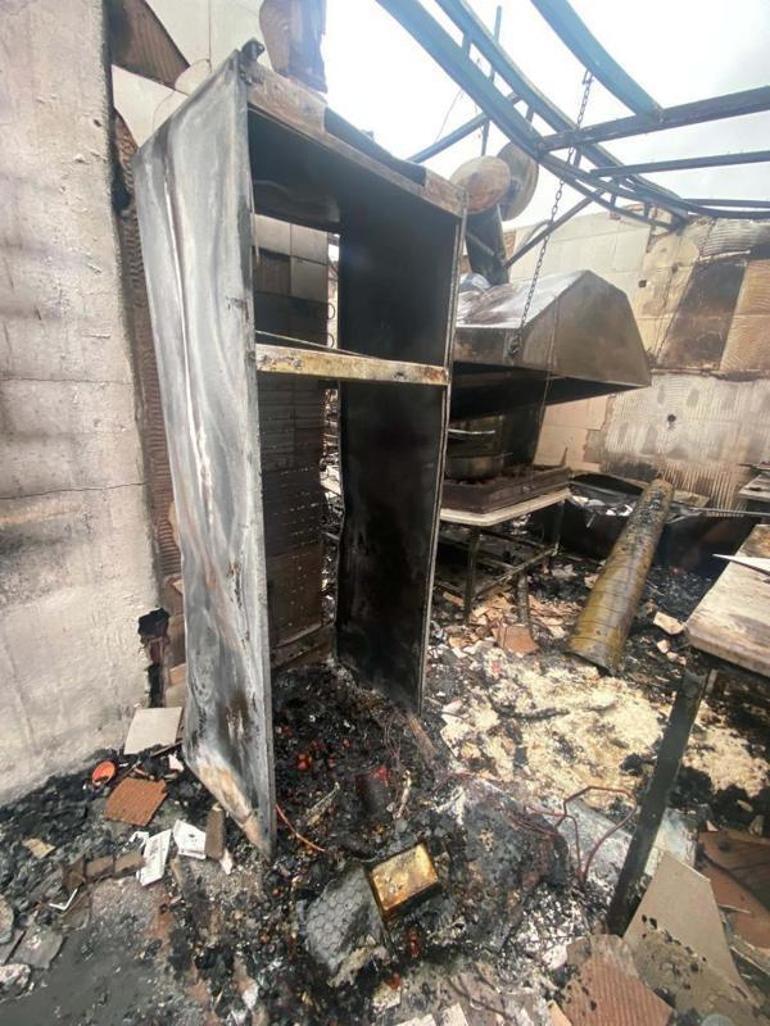 Bodrum'da restoran yangını