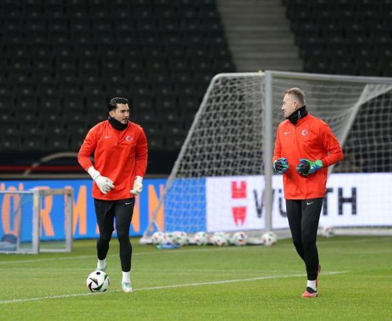 A Milli Takım'da Almanya maçı hazırlıkları devam ediyor