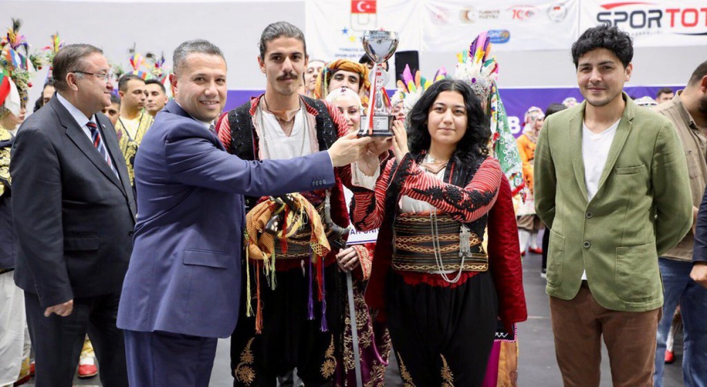 DPÜ, Üniversiteler Halk Dansları Yarışması’nda Türkiye ikincisi