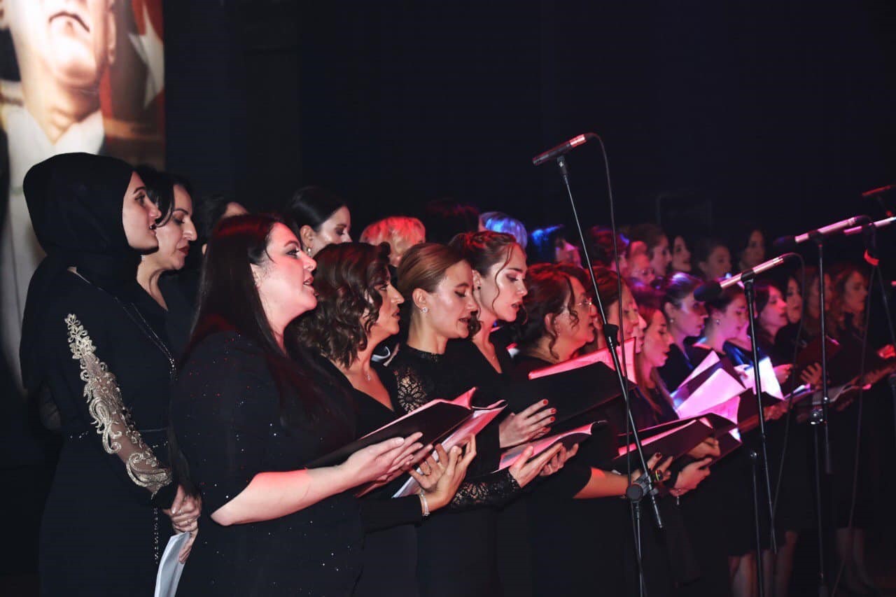 Kütahya’da THM Kadın Sesleri Topluluğu’ndan “Kahramanlık Türküleri” konseri