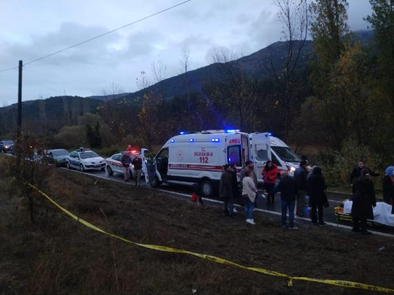 Amasya'da otobüs devrildi: 27 yaralı