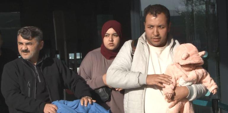 Gazze'den tahliye edilen 107 Türk vatandaşı daha İstanbul'a geldi