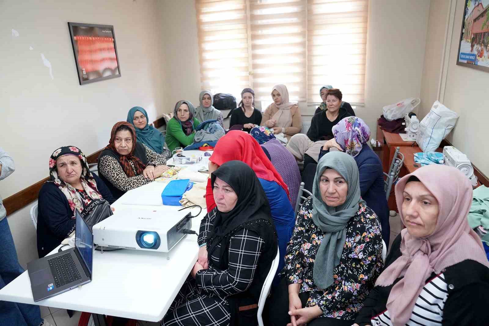 İklim sözcülerinden belde evi kadınlarına eğitim