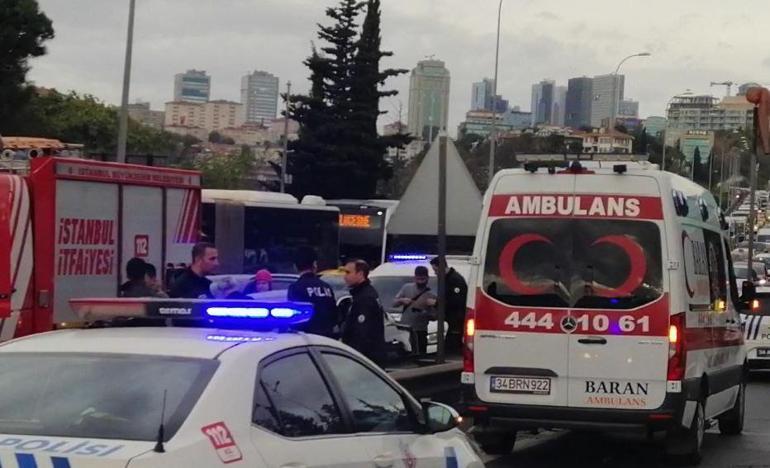 15 Temmuz Şehitler Köprüsü'nde zincirleme kaza