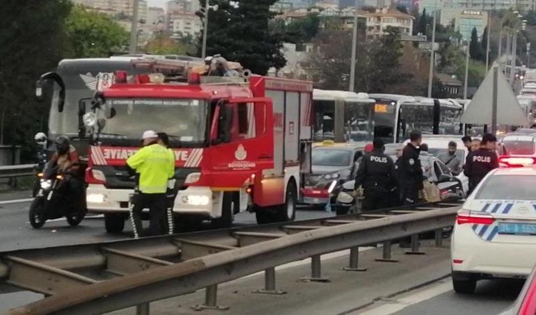 15 Temmuz Şehitler Köprüsü'nde zincirleme kaza