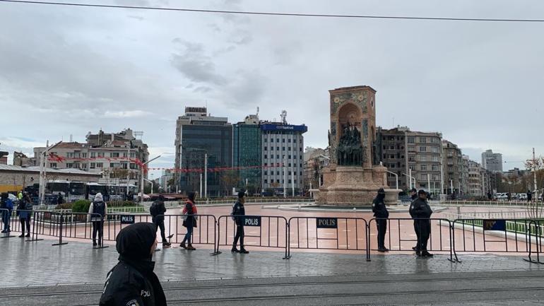 Taksim Meydanı kapatıldı