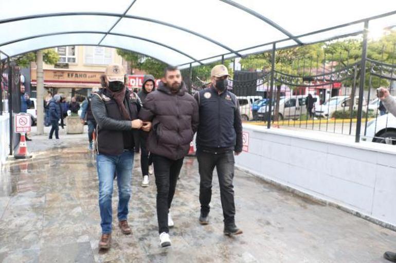 Eskişehir'de eylem hazırlığında yakalanan 5 terör şüphelisi adliyede
