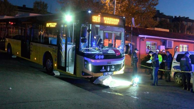 Sancaktepe'de İETT otobüsünün çarptığı kadın hayatını kaybetti