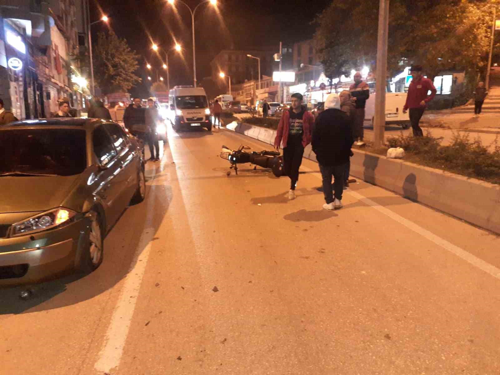 Bilecik’te meydana gelen trafik kazasında 1 kişi yaralandı