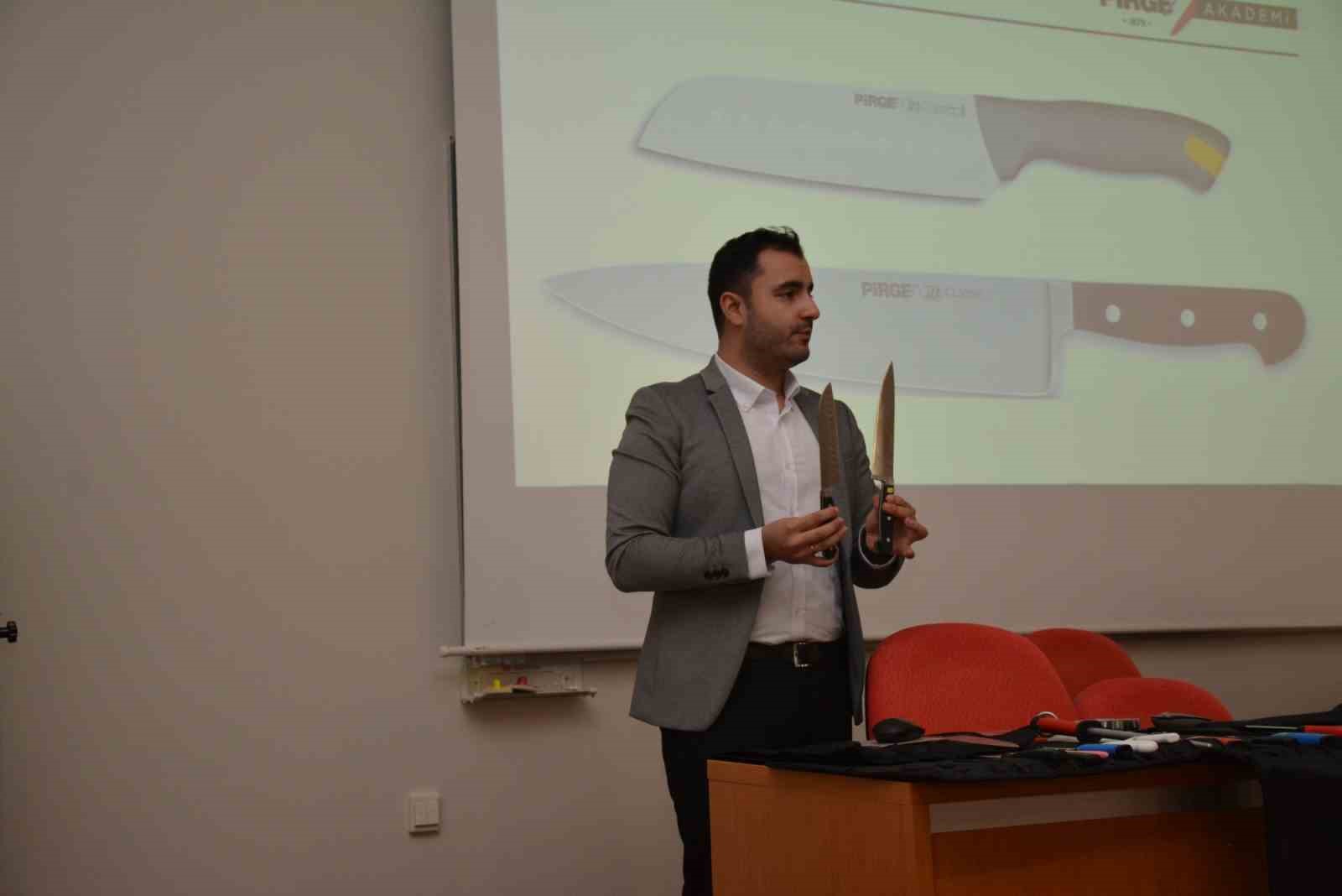 Profesyonel bıçak eğitimi ve kullanımı semineri EMYO’da gerçekleştirildi