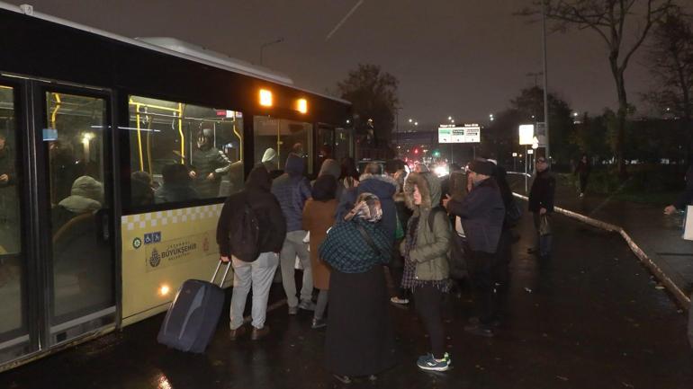 Eminönü-Alibeyköy Tramvay Hattı'nda arıza nedeniyle seferler yapılamıyor