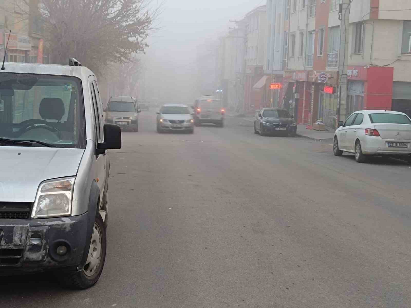 Eskişehir güne sisle başladı