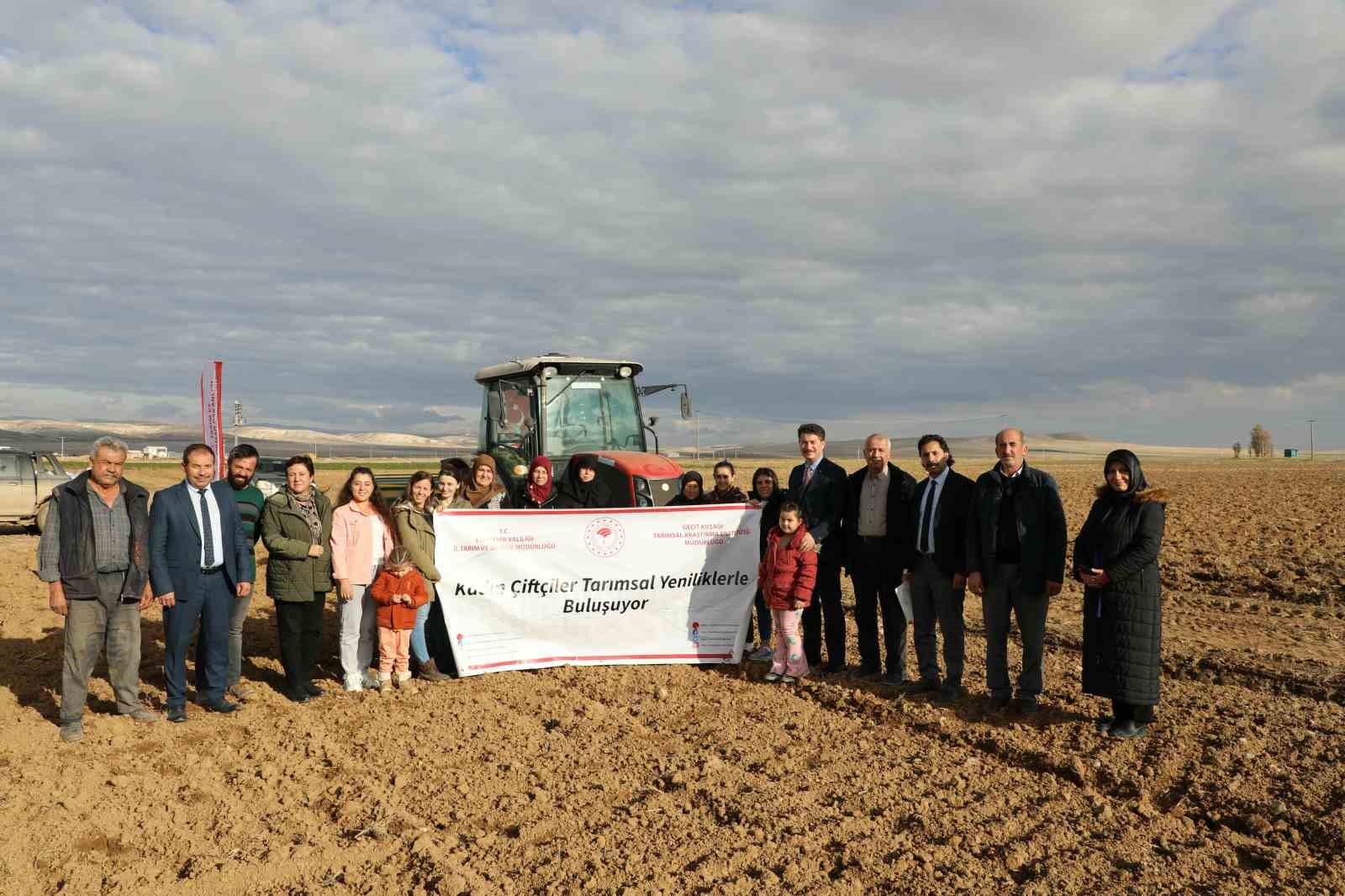 Eskişehir’de kadın çiftçiler destekleniyor