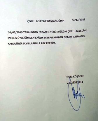 Seçil Erzan'ın ifadelerinde adı geçen meclis üyesi, görevinden ve partisinden istifa etti