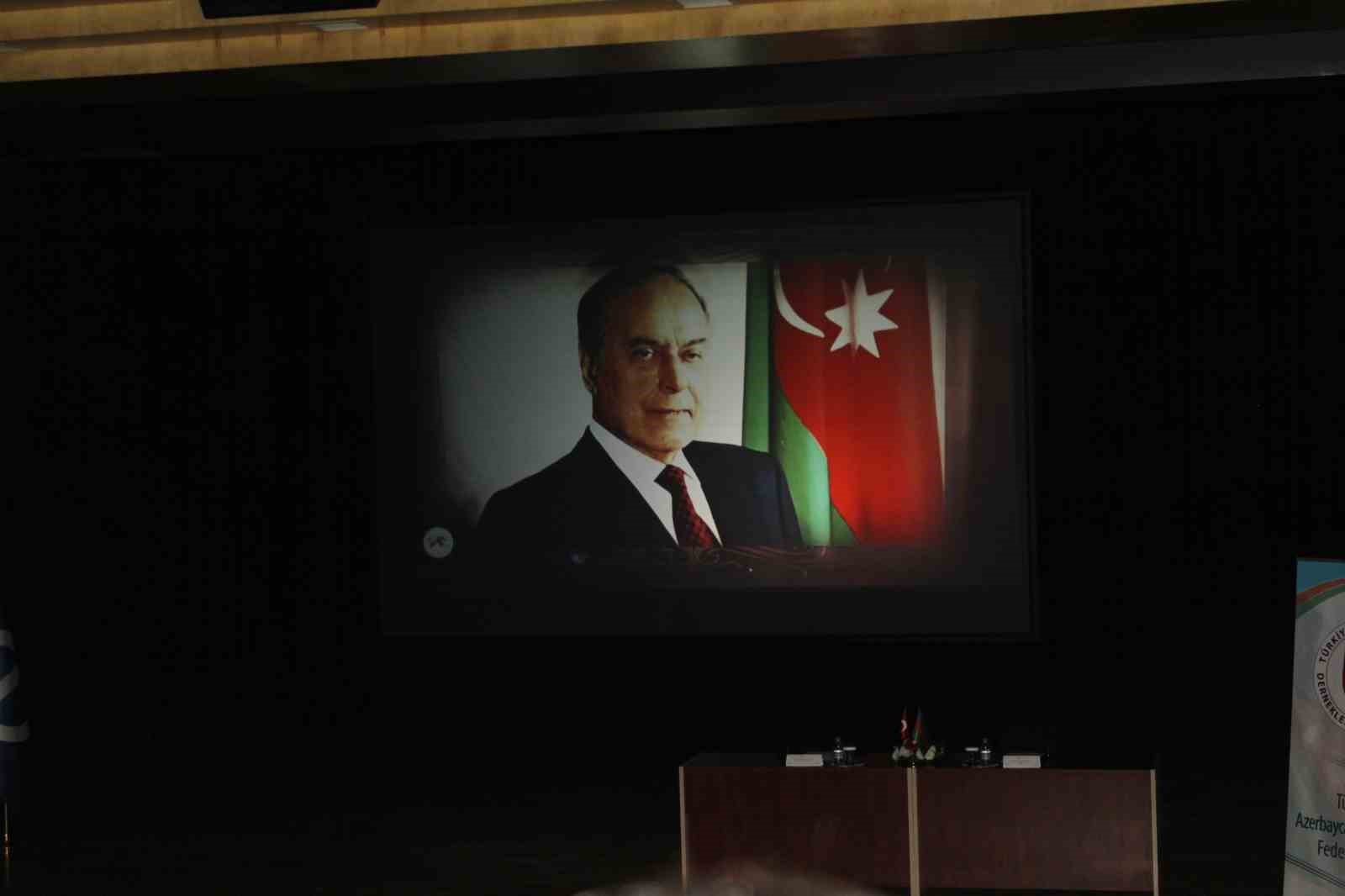 Anadolu Üniversitesi’nde ‘Haydar Aliyev 100. Yıl Anma Programı ve Paneli’ gerçekleştirildi